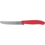 Victorinox tafelmes Swiss Classic rood - Hidalgo Victorinox tafelmes Swiss Classic, rood