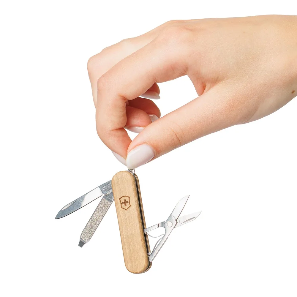 Victorinox zakmes Classic SD Wood | 5 functies productfoto 6 - Hidalgo Victorinox zakmes Classic SD Wood | 5 functies — productfoto 6