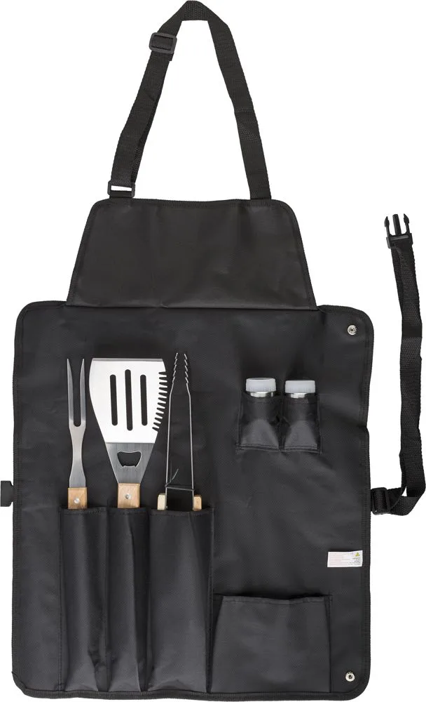 Barbecueset Hugo | Rvs | Schort