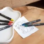 Kartonnen doosje met waskrijt Selena — productfoto 5