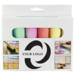 Stoepkrijt Ottilie | 6 kleuren — productfoto 5