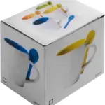 Keramische mok met lepel Eduardo — productfoto 2