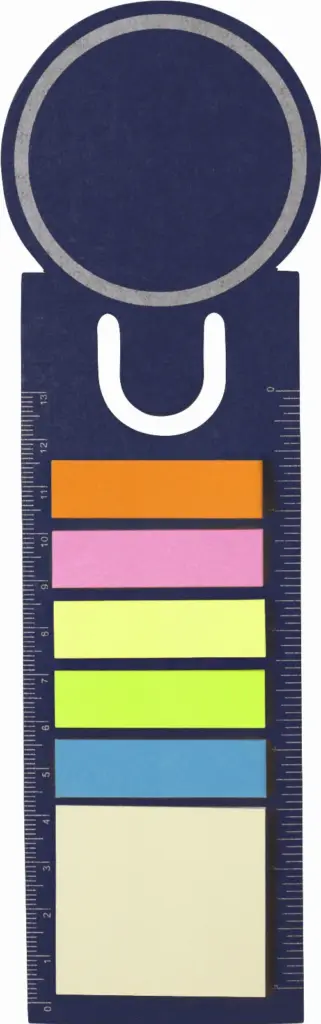 Bladwijzer Clay, blauw