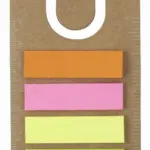 Bladwijzer Clay, bruin