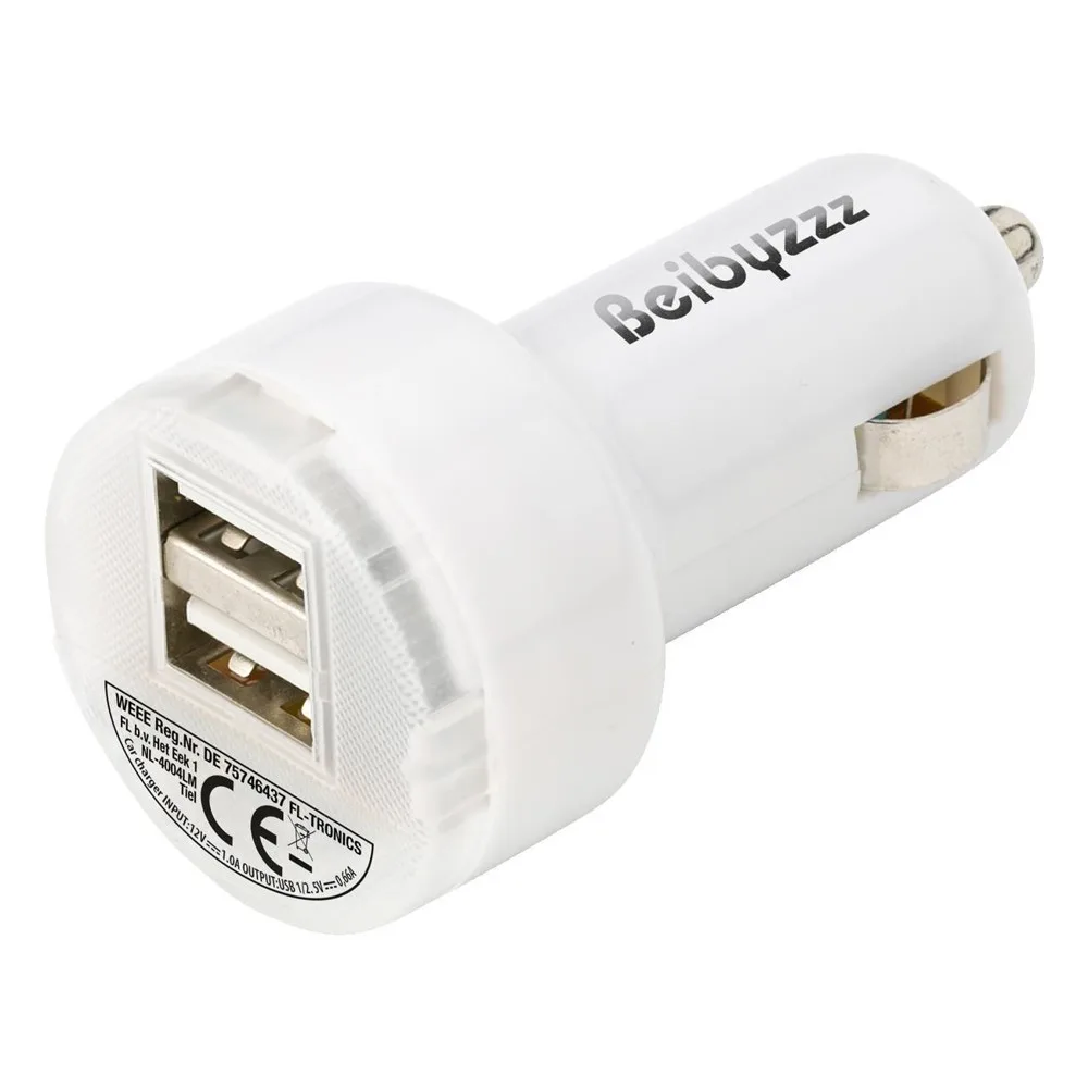 Dubbele USB oplader voor in de auto 12V productfoto 4 - Hidalgo Dubbele USB oplader voor in de auto, 12V — productfoto 4