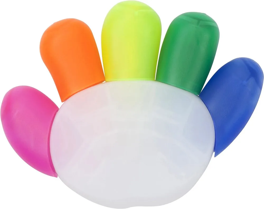 Markeerstift Sierra | 5 kleuren | Handvorm