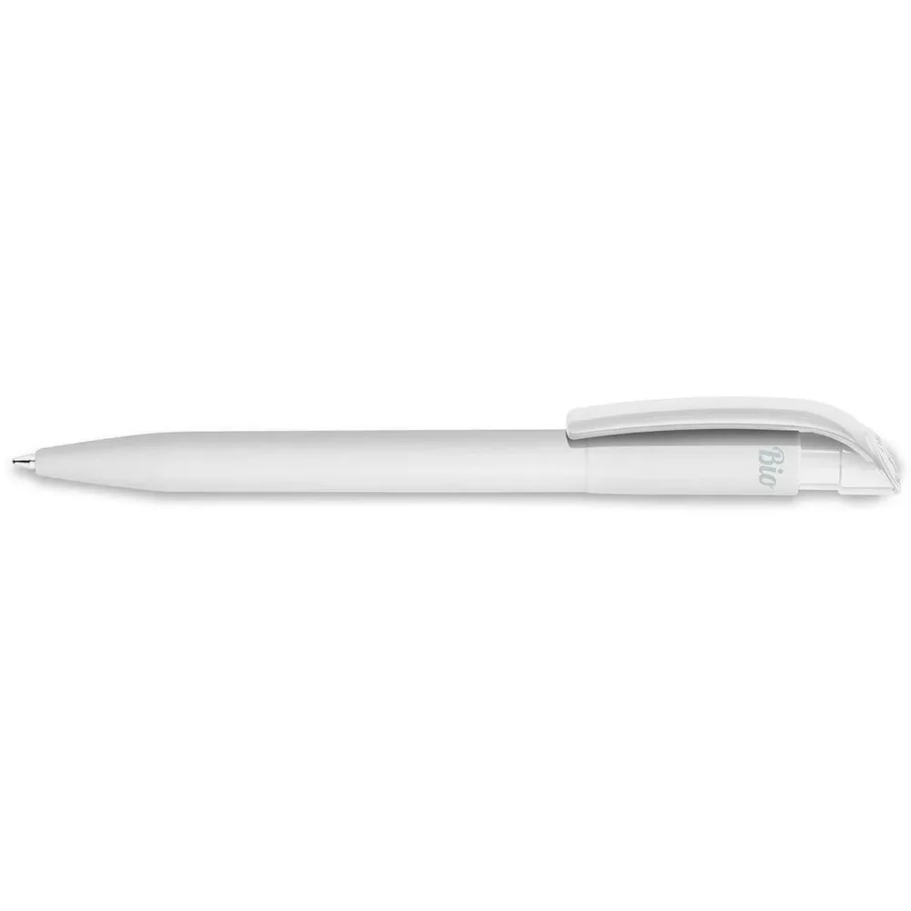 Stilolinea S45 Bio balpen wit - Hidalgo-werbeartikel Stilolinea S45 Bio balpen, wit