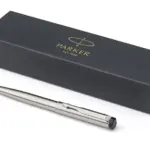 Parker Vector balpen | Roestvrijstaal - Hidalgo-werbeartikel Parker Vector balpen | Roestvrijstaal