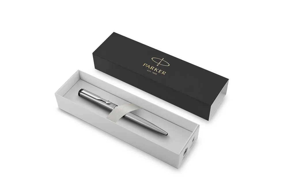 Parker Vector balpen | Roestvrijstaal productfoto 3 - Hidalgo-werbeartikel Parker Vector balpen | Roestvrijstaal — productfoto 3