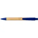 Balpen Lacey | Bamboe blauw - Hidalgo-werbeartikel Balpen Lacey | Bamboe, blauw
