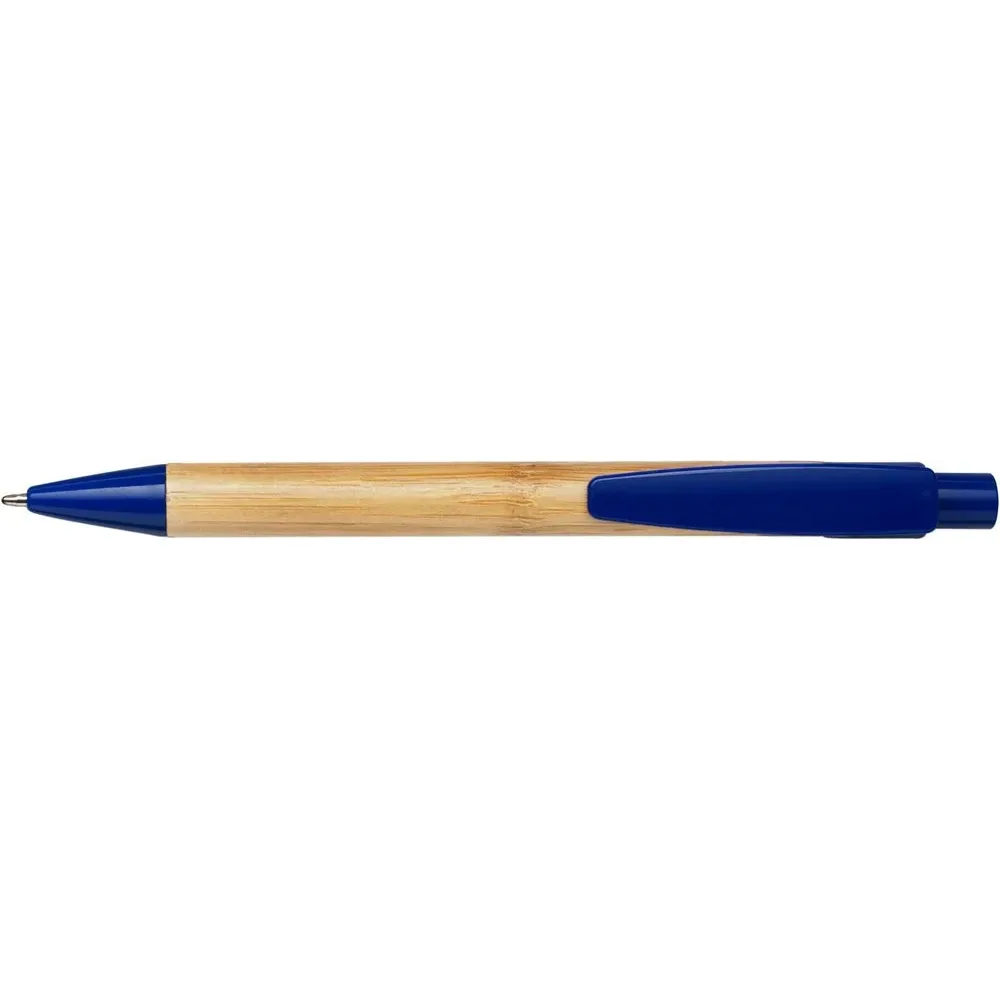 Balpen Lacey | Bamboe blauw - Hidalgo-werbeartikel Balpen Lacey | Bamboe, blauw