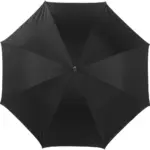 Paraplu Melisande | Polyester 210T | Automatisch | 23 inch, zwart/zilver