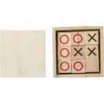 Boter-kaas-en-eieren-spel Alessio | Grenenhout - Hidalgo-werbeartikel Boter-kaas-en-eieren-spel Alessio | Grenenhout
