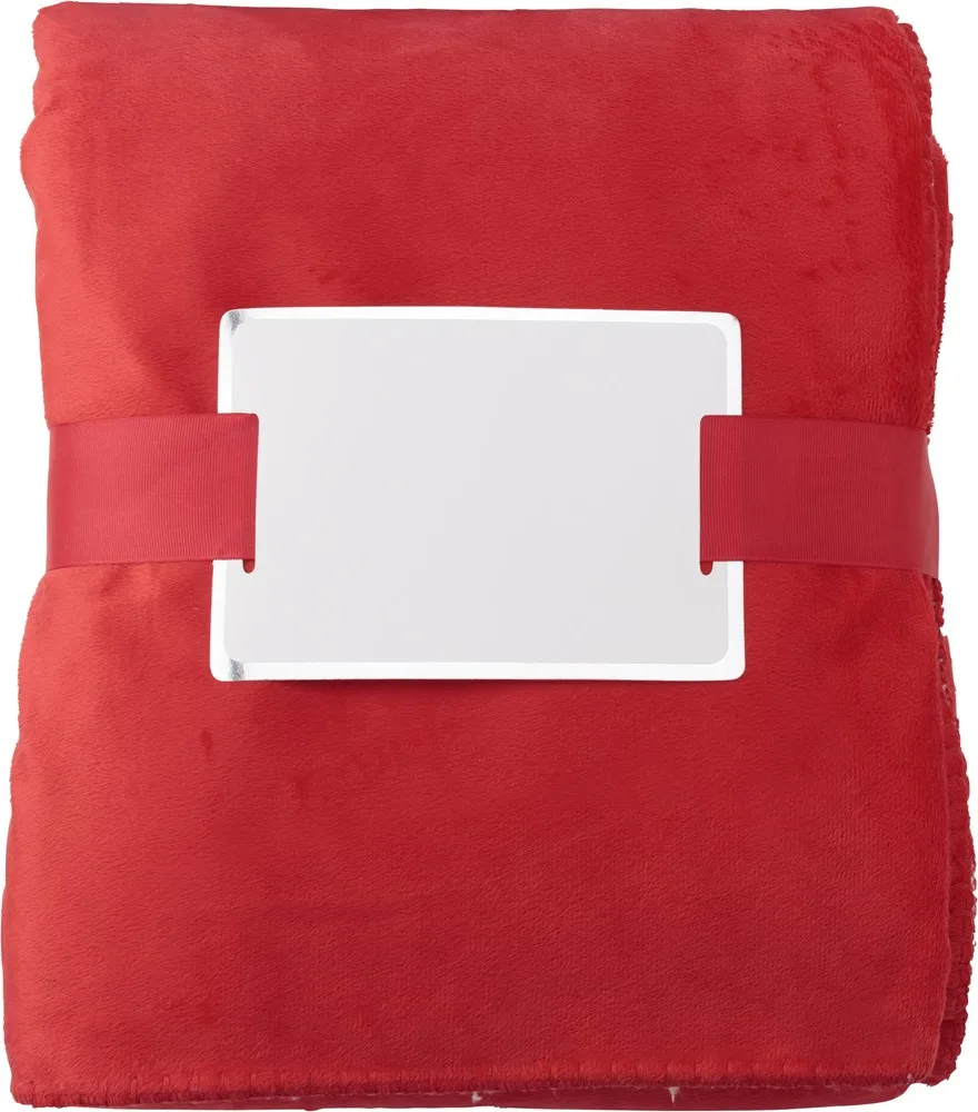 Plaid Margot | Polyester rood - Hidalgo Plaid Margot | Polyester, rood