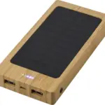 Powerbank Joan | Bamboe | Zonne-energie | 8000 mAh