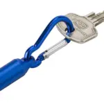 LED-Taschenlampe Tracy bedrucken Aluminium Karabiner Klein — Produktfoto 2