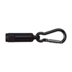 LED-Taschenlampe Tracy bedrucken Aluminium Karabiner Klein