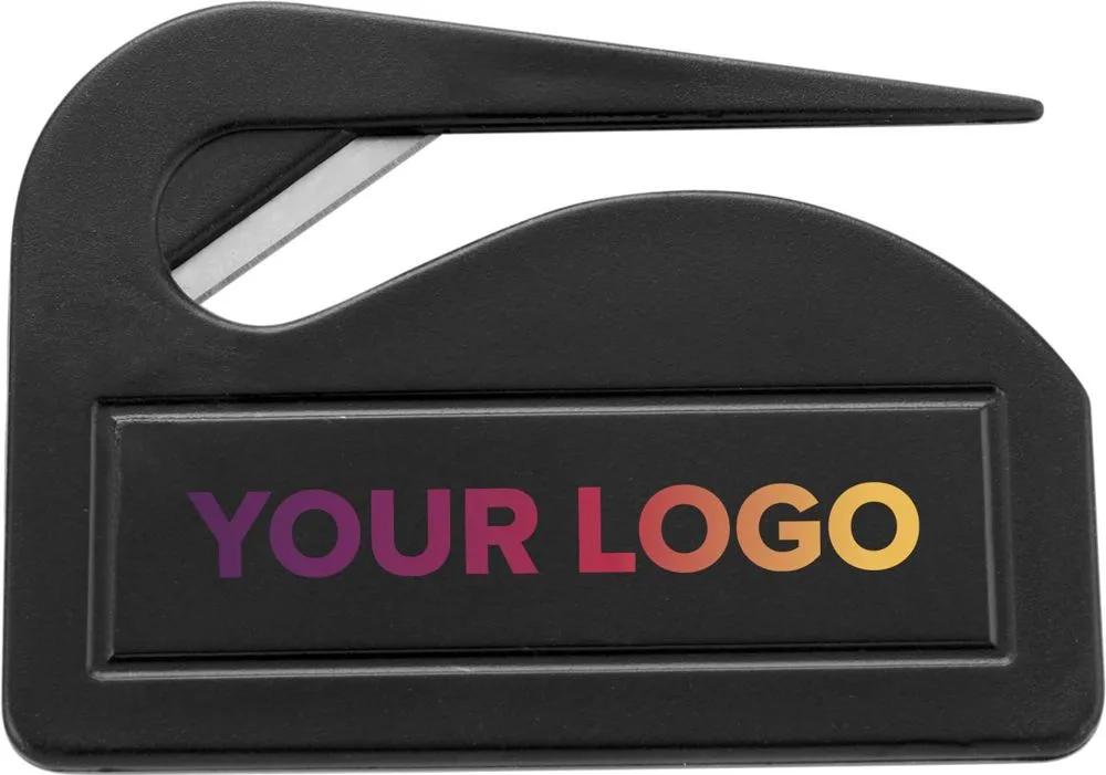 Briefopener Franco | Kunststof en staal productfoto 3 - Hidalgo-werbeartikel Briefopener Franco | Kunststof en staal — productfoto 3