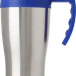 RVS thermosbeker Dev, blauw