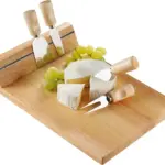 Kaasplankset Arlo | Gummiboom | 4 st - Hidalgo Kaasplankset Arlo | Gummiboom | 4 st