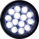 Zaklamp Romeo | Aluminium | 14 LED — productfoto 3