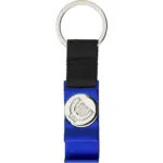 Sleutelhanger Lionel | Aluminium | Flesopener | Winkelwagenpenning — productfoto 3