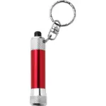 Sleutelhanger Audrey | Aluminium | LED rood - Hidalgo-werbeartikel Sleutelhanger Audrey | Aluminium | LED, rood