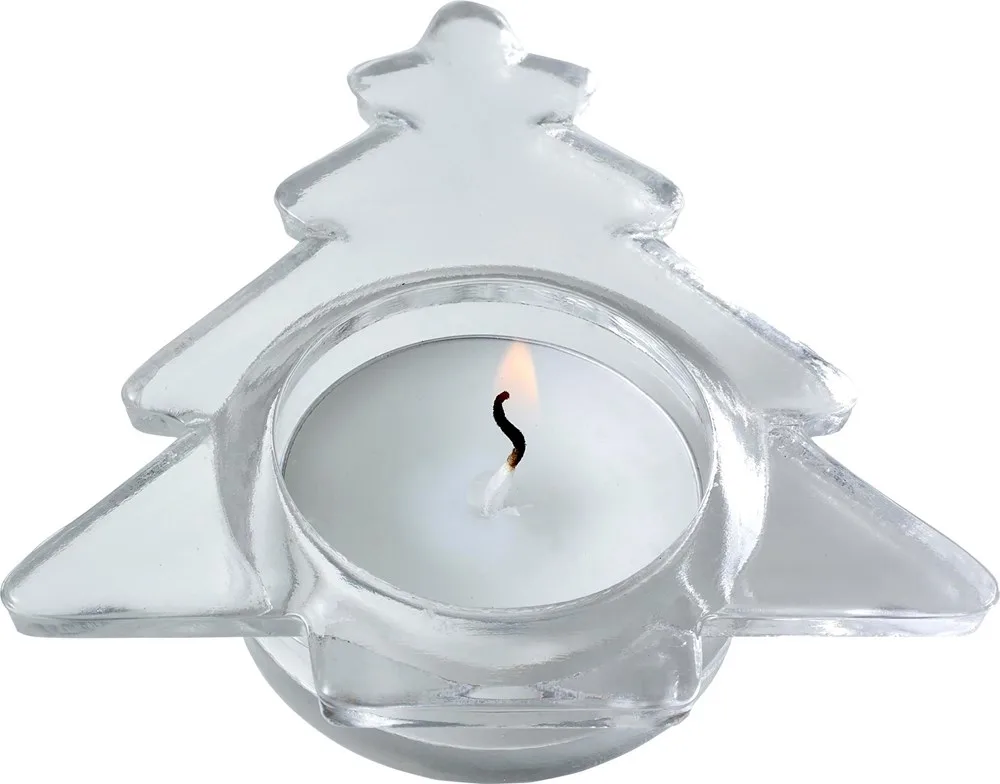Waxinelichthouder Casey | Glas | Kerstboom productfoto 3 - Hidalgo-werbeartikel Waxinelichthouder Casey | Glas | Kerstboom — productfoto 3