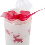 Kaarshouder Kirsten | Glas wit - Hidalgo-werbeartikel Kaarshouder Kirsten | Glas, wit