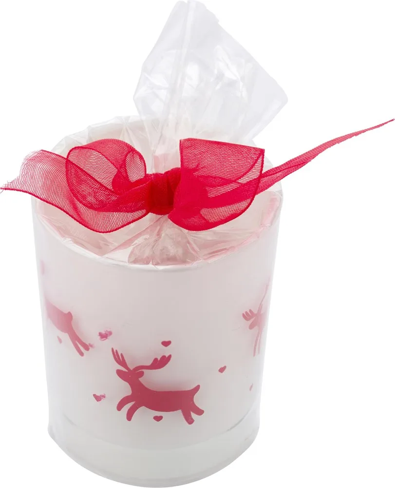 Kaarshouder Kirsten | Glas wit - Hidalgo-werbeartikel Kaarshouder Kirsten | Glas, wit