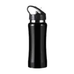 Drinkfles Serena | 600 ml zwart - Hidalgo-werbeartikel Drinkfles Serena | 600 ml, zwart