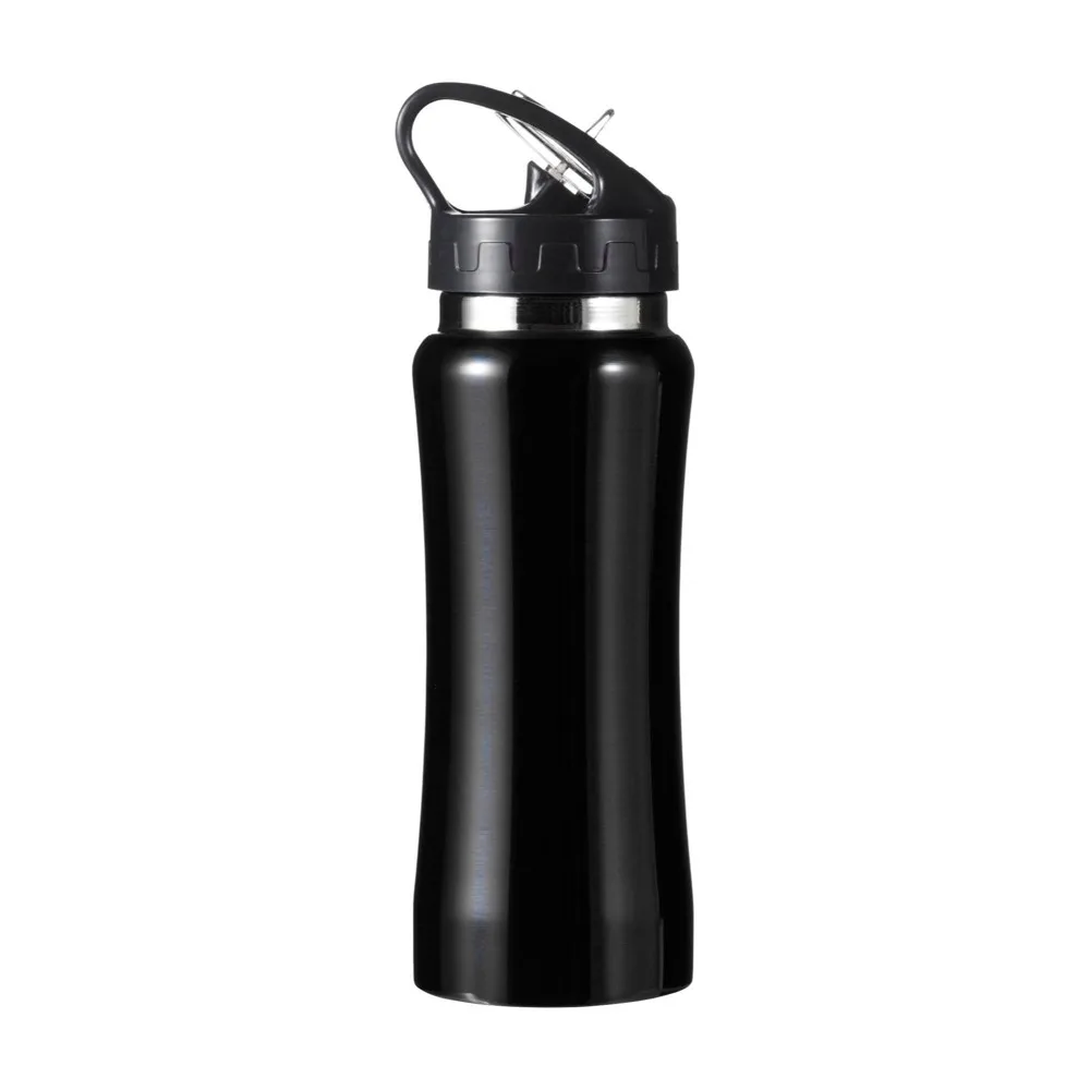 Drinkfles Serena | 600 ml zwart - Hidalgo-werbeartikel Drinkfles Serena | 600 ml, zwart