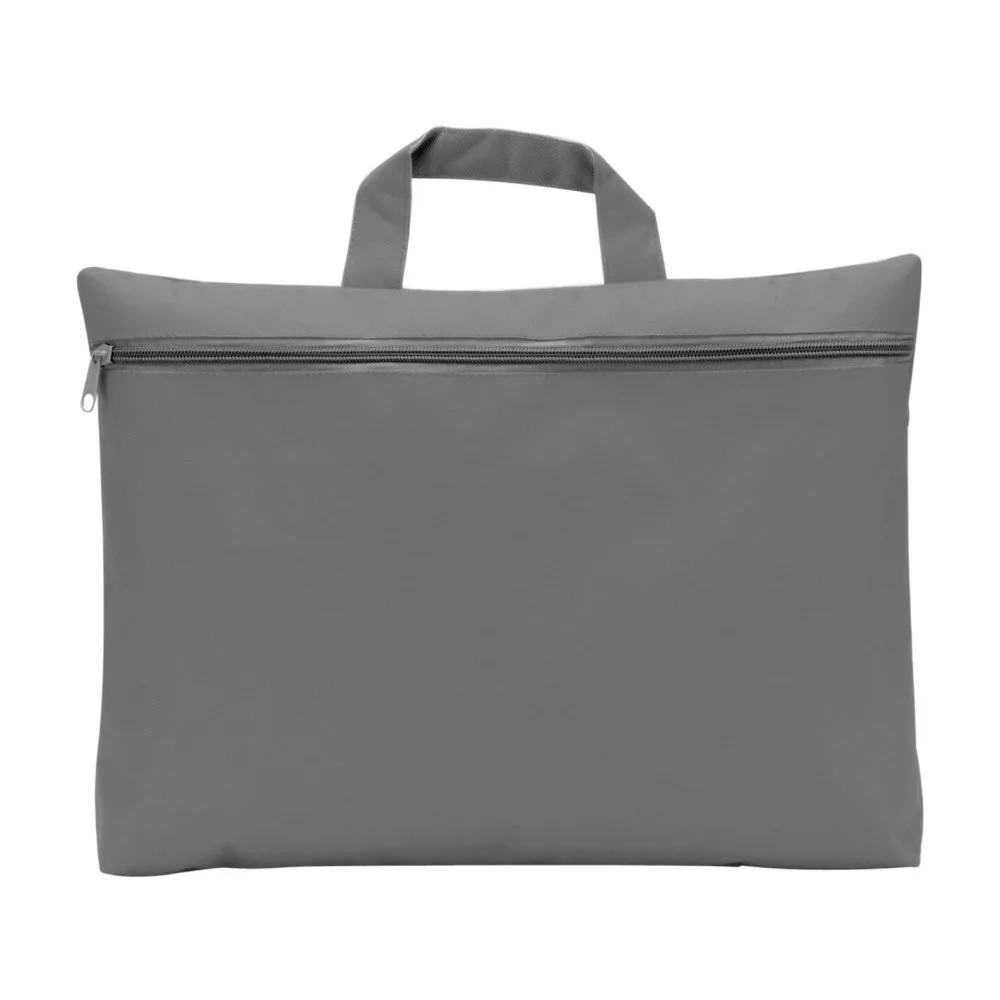 Document Bag Elfrieda Printed 600D Polyester Zipper A4