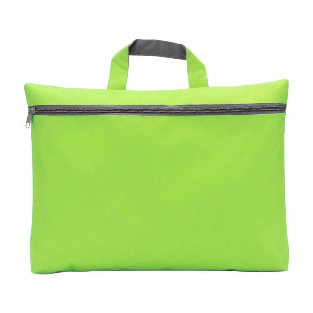 Document Bag Elfrieda Printed 600D Polyester Zipper A4 — product photo 4