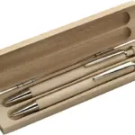 Schrijfset Morris | Houten doos | Pen en potlood