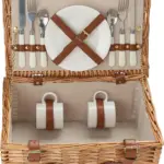 Picknickmand Effie | Wilg | 2 personen - Hidalgo Picknickmand Effie | Wilg | 2 personen
