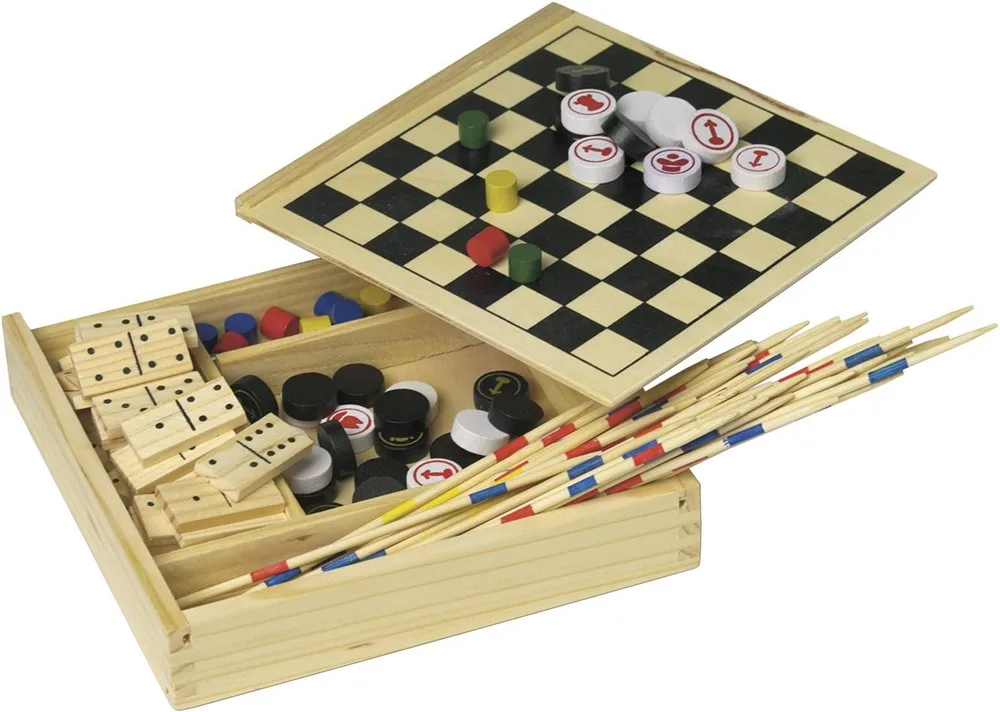 Spelletjesset Cherie | Hout | 5-in-1