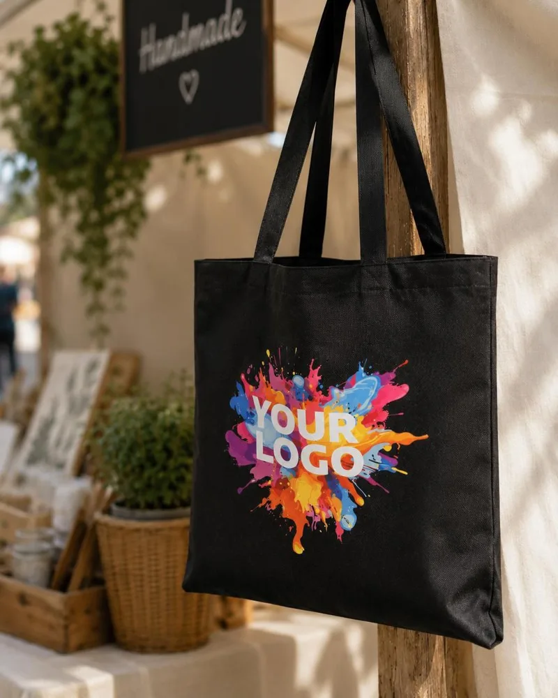 Non-woven Tote Bag Talisa Printed Long Handles Reusable 80g — product photo 16