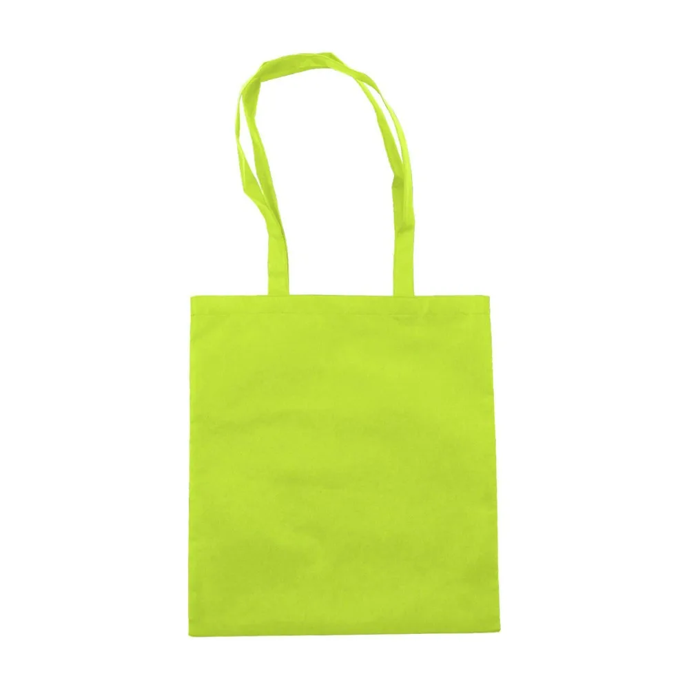 Non-woven Tote Bag Talisa Printed Long Handles Reusable 80g