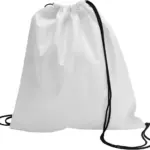 Rugzak Nico | Trekkoord | 12 l wit - Hidalgo-werbeartikel Rugzak Nico | Trekkoord | 1,2 l, wit