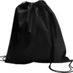 Rugzak Nico | Trekkoord | 12 l zwart - Hidalgo-werbeartikel Rugzak Nico | Trekkoord | 1,2 l, zwart