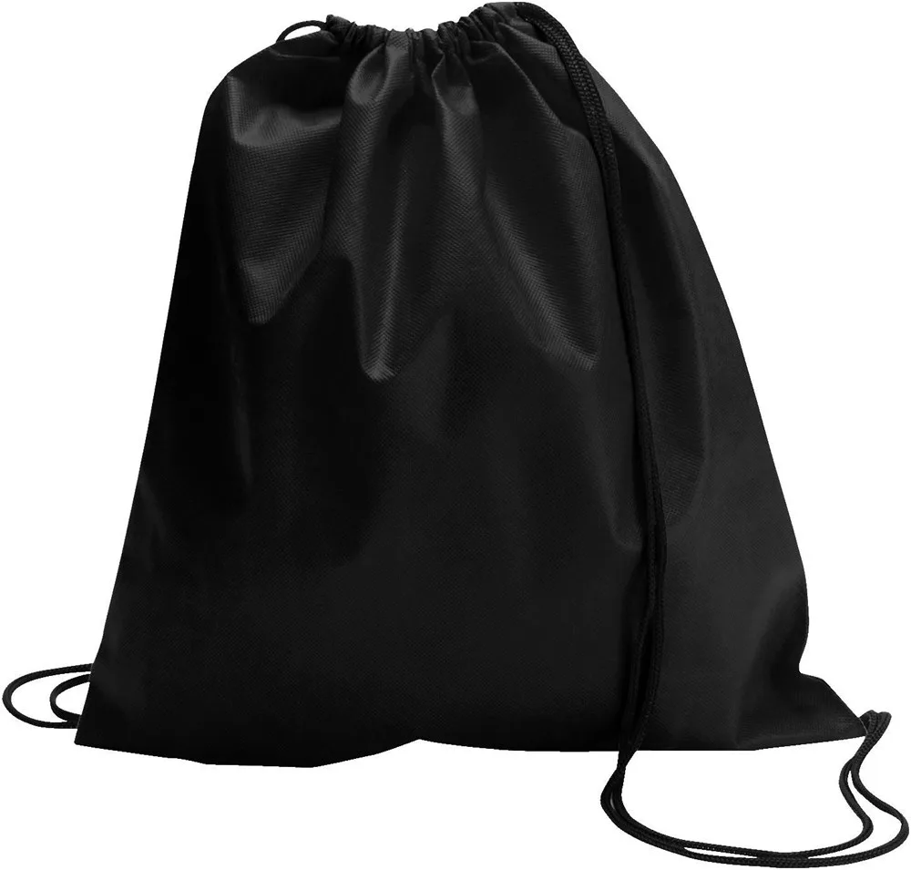 Rugzak Nico | Trekkoord | 12 l zwart - Hidalgo-werbeartikel Rugzak Nico | Trekkoord | 1,2 l, zwart