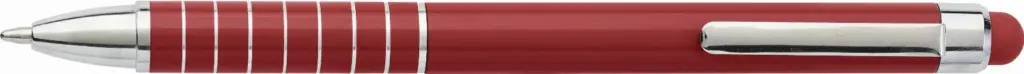 Balpen Oliver | Aluminium | Stylus, rood