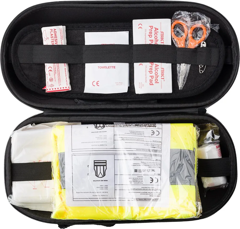 First Aid Kit Hazel Printed Car EVA Case 40-Piece