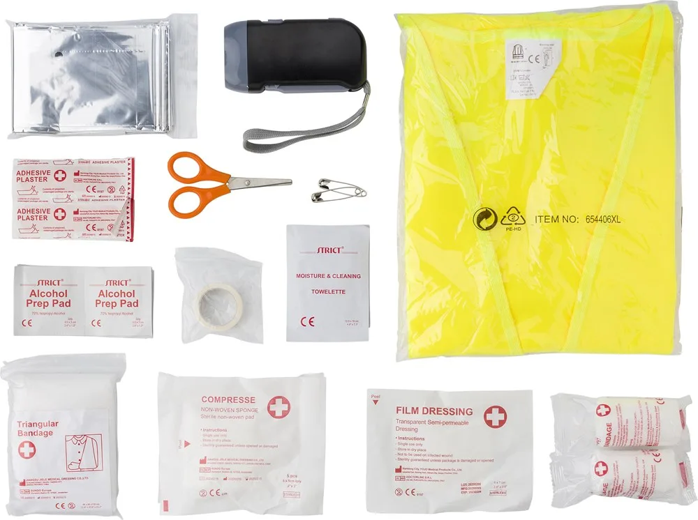 First Aid Kit Hazel Printed Car EVA Case 40-Piece — product photo 4