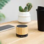Draadloze speaker Rosalinda | Bamboe — productfoto 10
