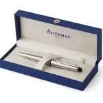 Waterman Expert balpen | Roestvrijstaal — productfoto 3