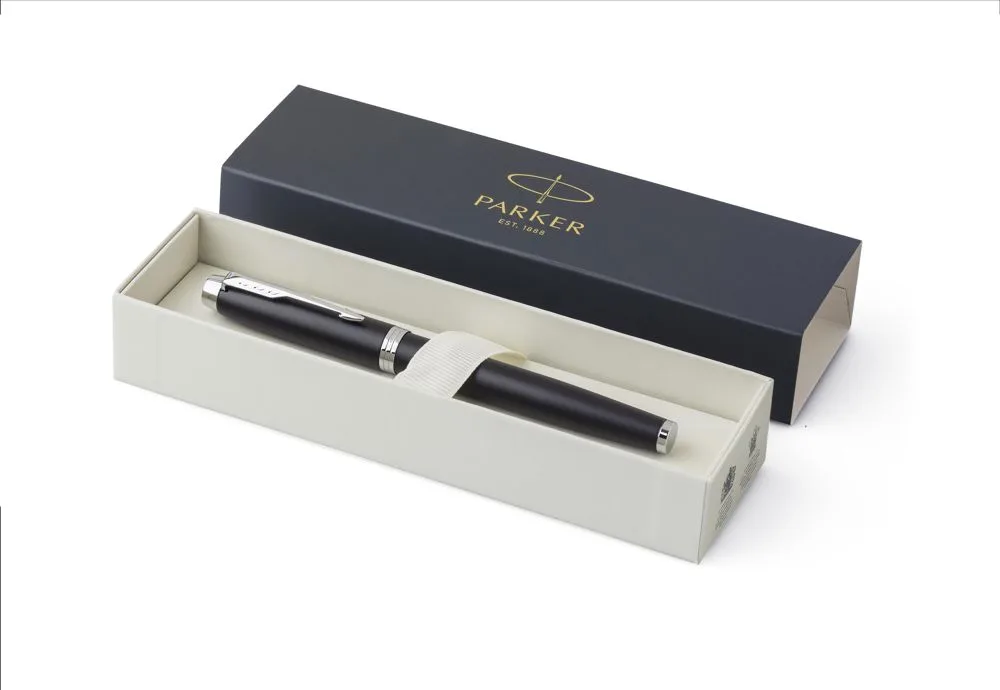Parker IM rollerball | Chroom productfoto 4 - Hidalgo-werbeartikel Parker IM rollerball | Chroom — productfoto 4
