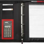 Portfolio Lianna | Polyester | A4 | Met rekenmachine - Hidalgo-werbeartikel Portfolio Lianna | Polyester | A4 | Met rekenmachine
