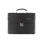 Lederen Charles Dickens® laptoptas Shia — productfoto 5